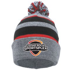 Alternative view of Cedar Rock Sportsplex KNIT FOLD OVER POM-POM BEANIE