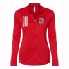 Cedar Rock Sportsplex Ladies Adidas 3-Stripes Double Knit Full Zip Pullover