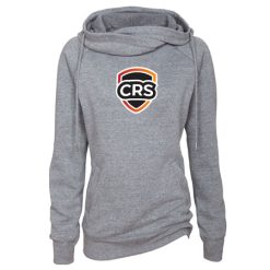 Alternative view of Cedar Rock Sportsplex Ladies Classic Fleece Funnel Neck Pullover Hood