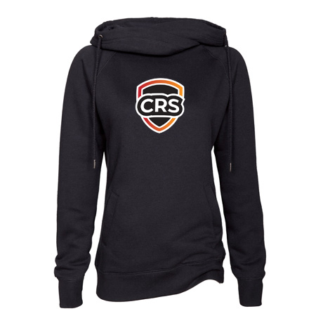 Cedar Rock Sportsplex Ladies Classic Fleece Funnel Neck Pullover Hood - Image 15