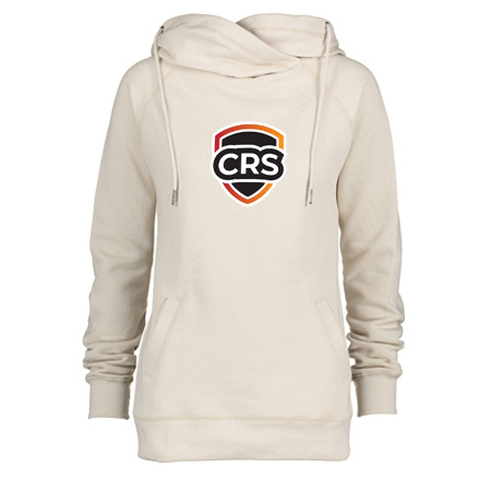 Cedar Rock Sportsplex Ladies Classic Fleece Funnel Neck Pullover Hood - Image 18