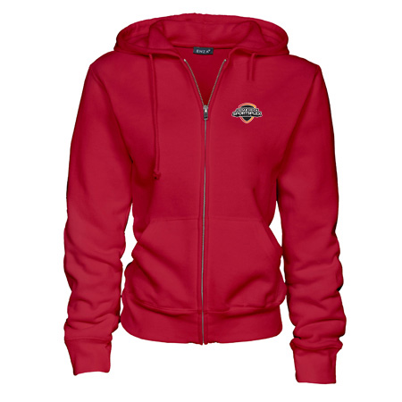 Cedar Rock Sportsplex Ladies Full Zip Fleece Hoodie - Image 2