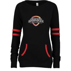 Cedar Rock Sportsplex Ladies Varsity Fleece Crew Neck Pullover