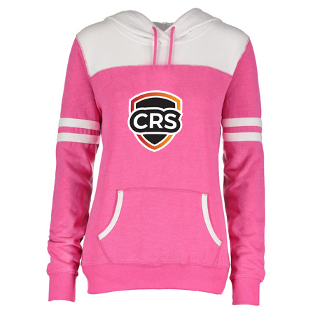 Cedar Rock Sportsplex Ladies Varsity Fleece Pullover Hood - Image 8