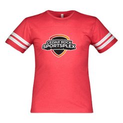 Cedar Rock Sportsplex Adult Men's Football Tee