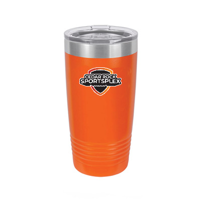 Cedar Rock Sportsplex 22oz Stainless Steel Tumbler - Image 6