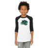 Jenison Youth Youth 3/4 Sleeve Baseball Tee