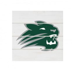 Alternative view of Jenison White Wood Pallet Coaster  Set of 1  no holder