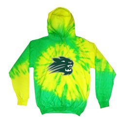 Alternative view of Jenison Adult Tie Dye Fleece Pullover