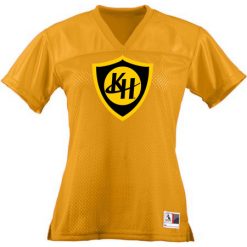 Alternative view of Kenowa Hills Ladies Junior Fit Replica Football Tee
