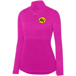 Kenowa Hills Ladies Shadow Tonal Heather ¼ Zip Pullover