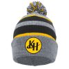 Kenowa Hills KNIT FOLD OVER POM-POM BEANIE