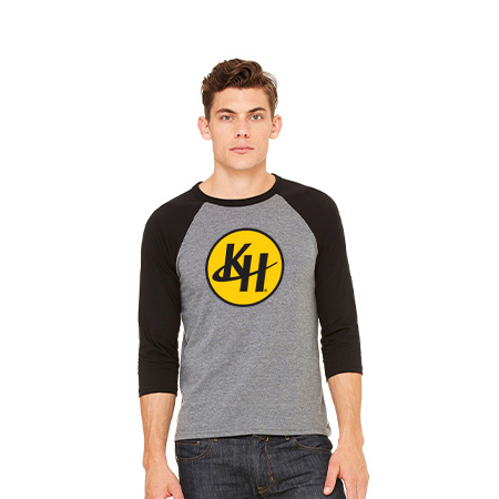 Kenowa Hills Unisex 3/4 Sleeve Baseball Tee - Image 13