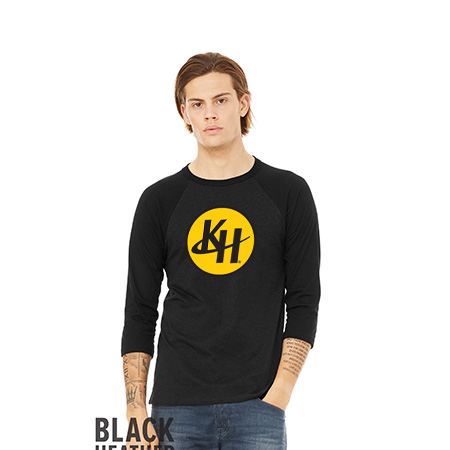 Kenowa Hills Unisex 3/4 Sleeve Baseball Tee - Image 7