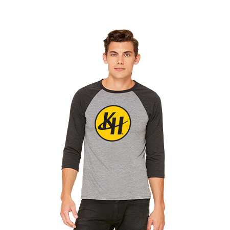 Kenowa Hills Unisex 3/4 Sleeve Baseball Tee - Image 33