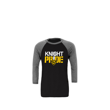 Kenowa Hills Unisex 3/4 Sleeve Baseball Tee - Image 3