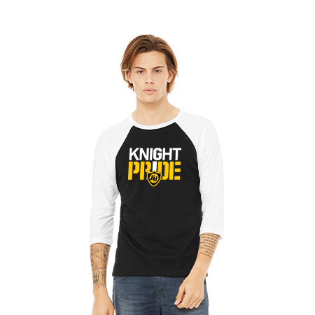 Kenowa Hills Unisex 3/4 Sleeve Baseball Tee - Image 16