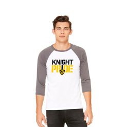 Alternative view of Kenowa Hills Unisex 3/4 Sleeve Baseball Tee