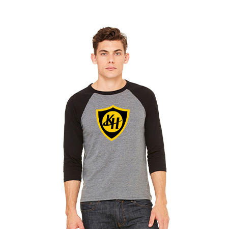 Kenowa Hills Unisex 3/4 Sleeve Baseball Tee - Image 27