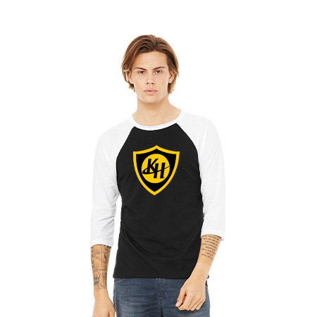 Kenowa Hills Unisex 3/4 Sleeve Baseball Tee - Image 11