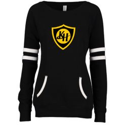 Alternative view of Kenowa Hills Ladies Varsity Fleece Crew Neck Pullover
