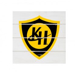 Alternative view of Kenowa Hills White Wood Pallet Coaster  Set of 1  no holder