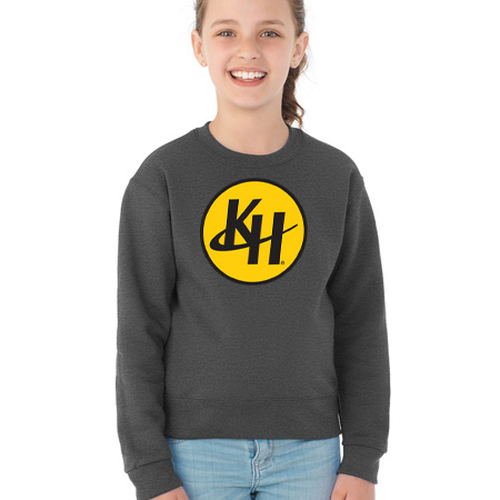 Kenowa Hills Youth Youth Crew Sweatshirt - Image 3