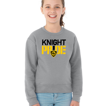 Kenowa Hills Youth Youth Crew Sweatshirt - Image 7