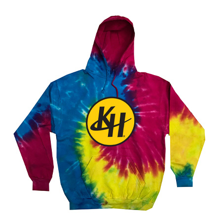 Kenowa Hills Adult Tie Dye Fleece Pullover - Image 33