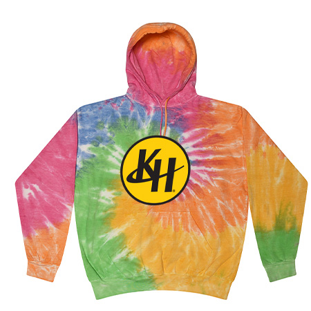 Kenowa Hills Adult Tie Dye Fleece Pullover - Image 10