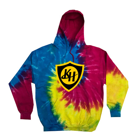 Kenowa Hills Adult Tie Dye Fleece Pullover - Image 23