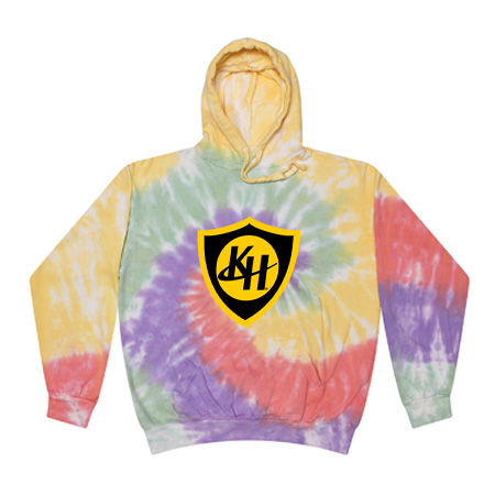 Kenowa Hills Adult Tie Dye Fleece Pullover - Image 35