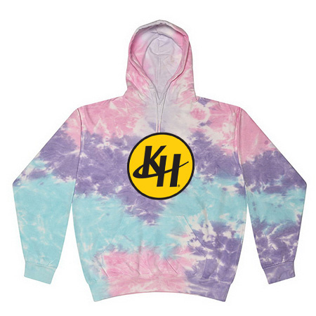 Kenowa Hills Youth Youth Tie Dye Fleece Pullover - Image 4
