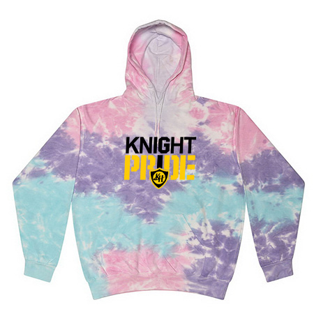 Kenowa Hills Youth Youth Tie Dye Fleece Pullover - Image 10