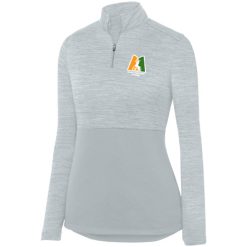 Alternative view of MFB Basketball Ladies Shadow Tonal Heather ¼ Zip Pullover