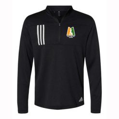 MFB Basketball Adult Adidas 3-Stripes Double Knit Quarter-Zip Pullover
