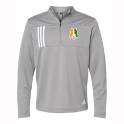 Alternative view of MFB Basketball Adult Adidas 3-Stripes Double Knit Quarter-Zip Pullover