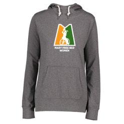 Alternative view of MFB Basketball Ladies Ladies Light Funnel Neck Hoodie