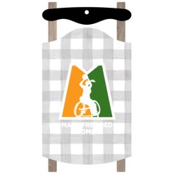 MFB Basketball Sled Ornament