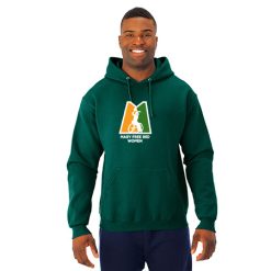 Alternative view of MFB Basketball Adult NuBlend® Hooded Sweatshirt