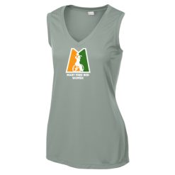 Alternative view of MFB Basketball Ladies Ladies Sleeveless PosiCharge® Competitor™ V-Neck Tee
