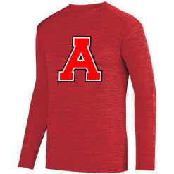 Alternative view of Allendale Adult SHADOW TONAL HEATHER LONG SLEEVE TEE
