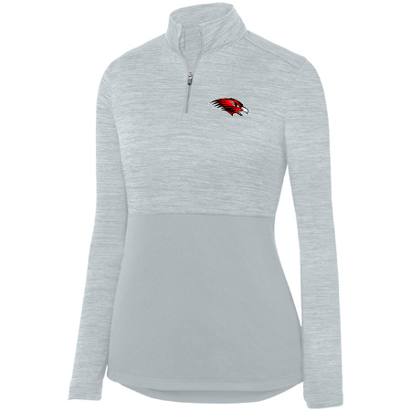 Allendale Ladies Shadow Tonal Heather ¼ Zip Pullover - Image 4