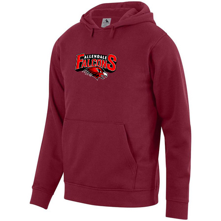Allendale Youth 60/40 Fleece Hoodie - Image 2