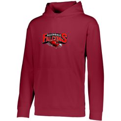 Alternative view of Allendale Adult Wicking Fleece Hoodie