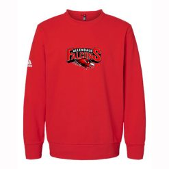 Alternative view of Allendale Adidas Fleece Crewneck Sweatshirt