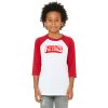 Allendale Youth Youth 3/4 Sleeve Baseball Tee