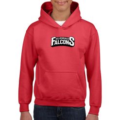 Alternative view of Allendale Youth Heavy Blend™ Youth Hooded Sweatshirt