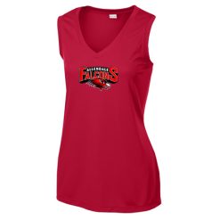 Alternative view of Allendale Ladies Ladies Sleeveless PosiCharge® Competitor™ V-Neck Tee