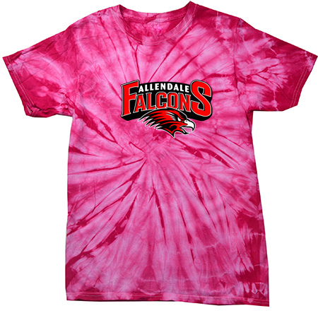 Allendale Spider Tie Dye T-Shirt - Image 5